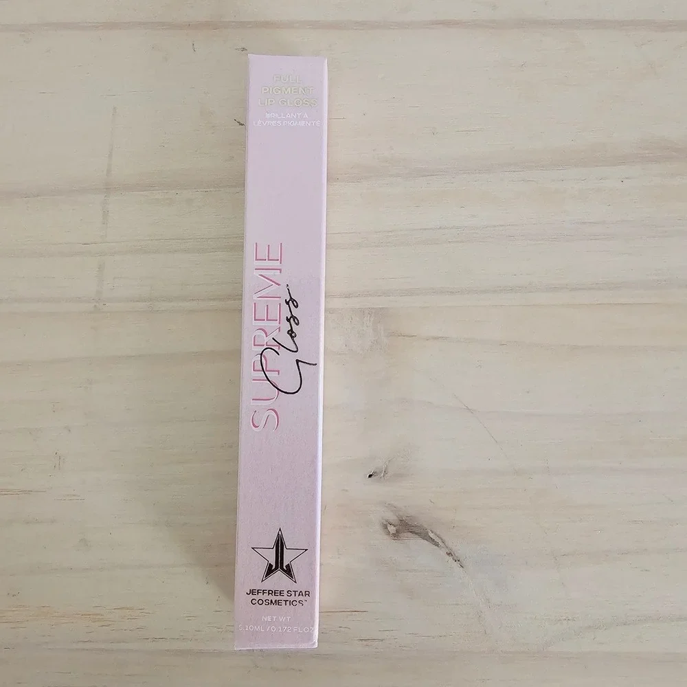 Jeffree Star Cosmetics Supreme Gloss Weirdo Black Full Pigment‎ Lip Gloss NEW